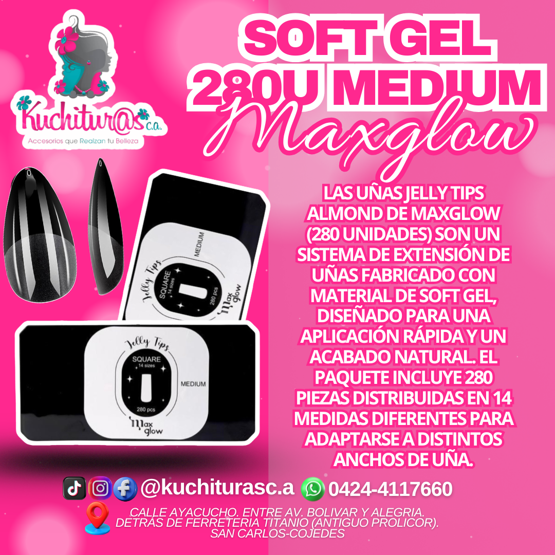 Soft Gel MAXGLOW Medium