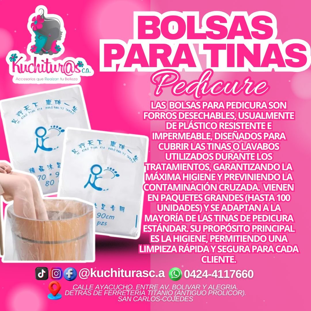 Bolsas de tina para pedi