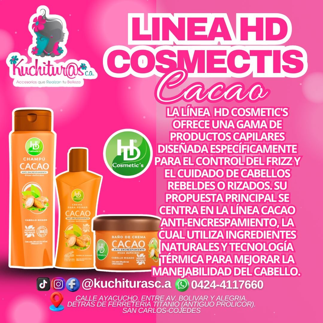 Linea Cacao para rizos BBK