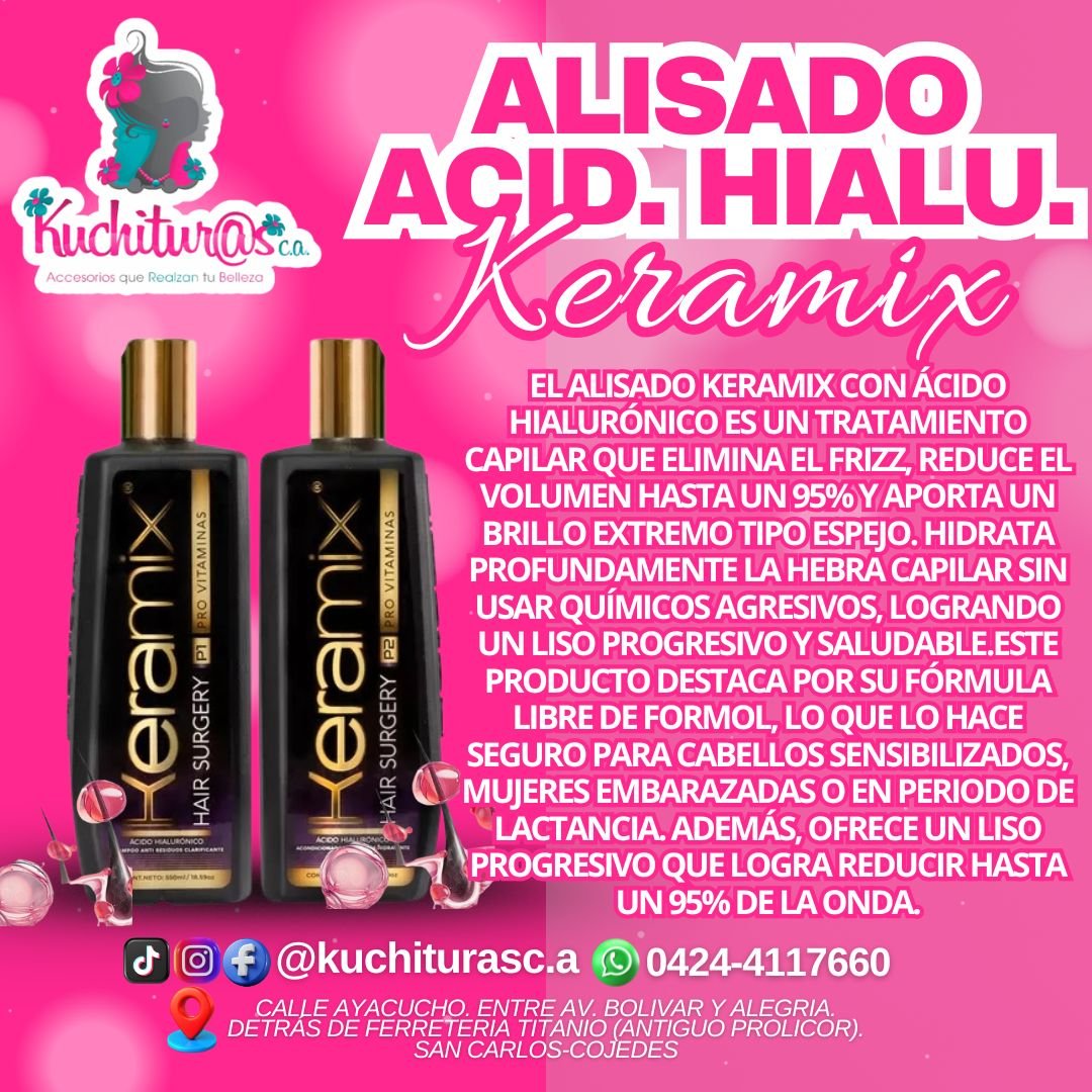 Alisado Keramix Ácido Hialurónico