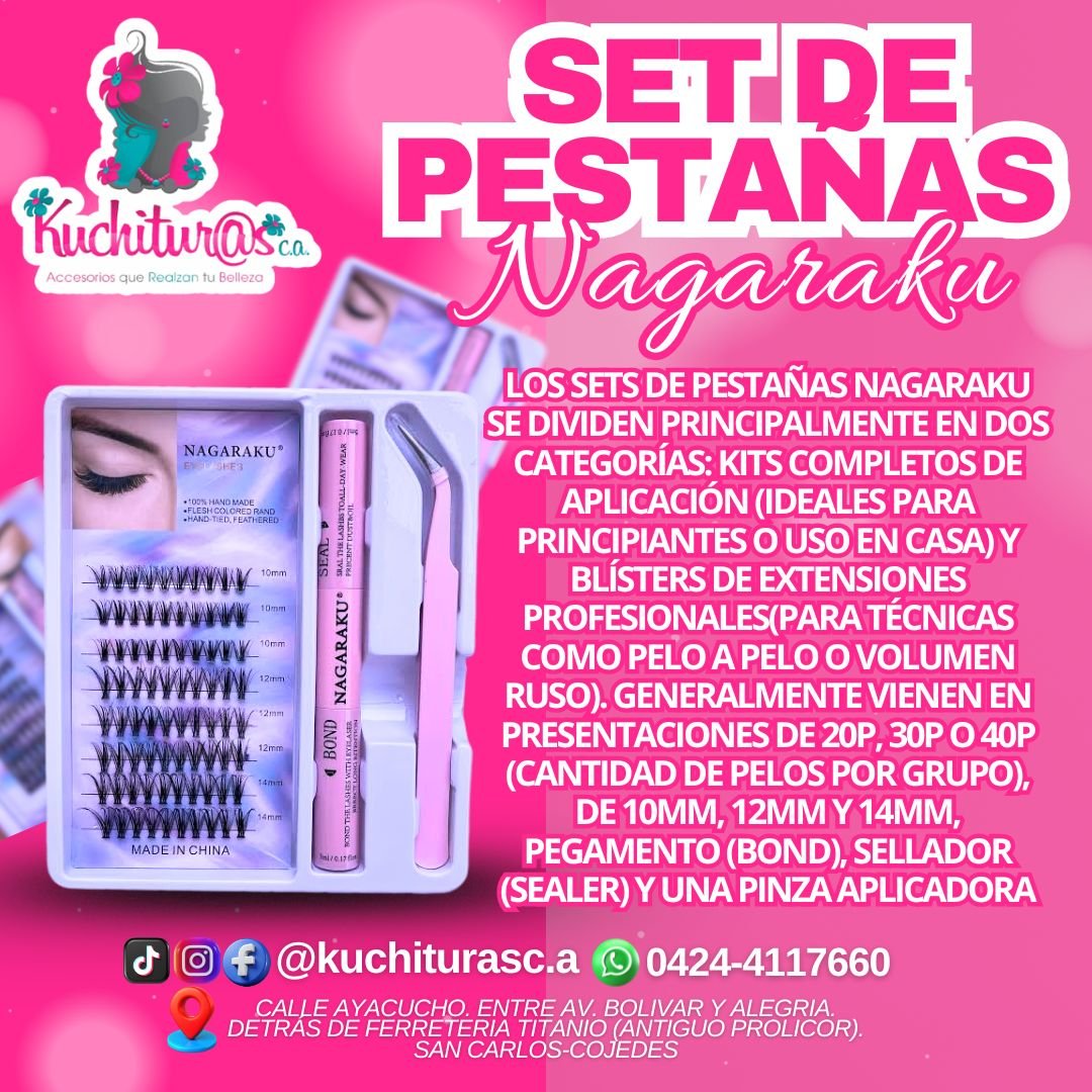 Kit de pestañas NAGARAKU