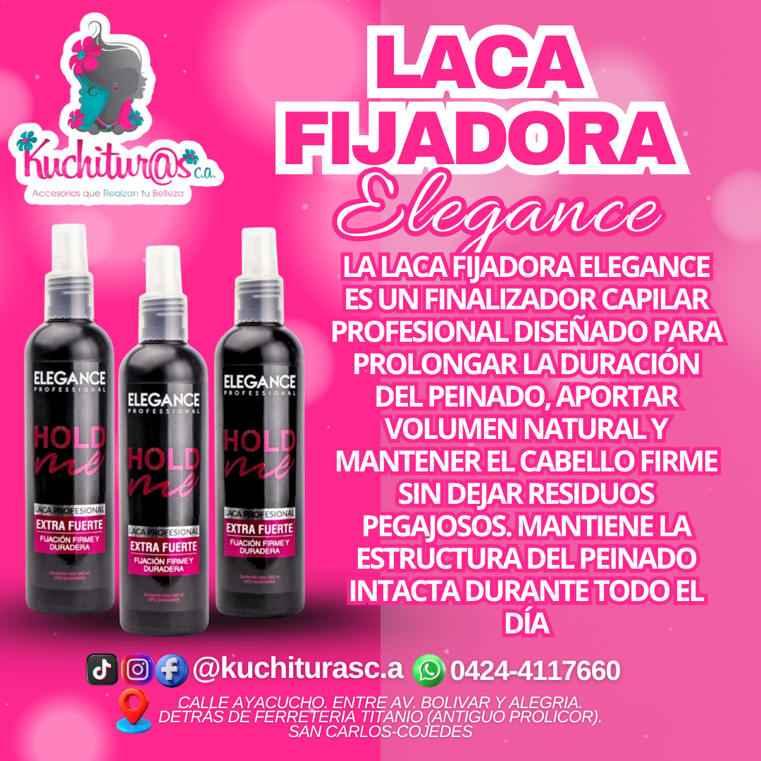 Laca Fijadora Elegance
