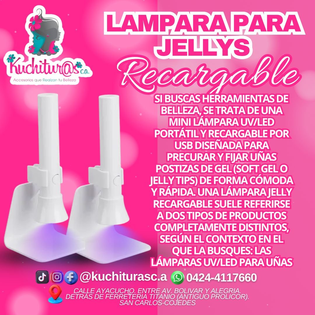 Lampara Jelly Recargable