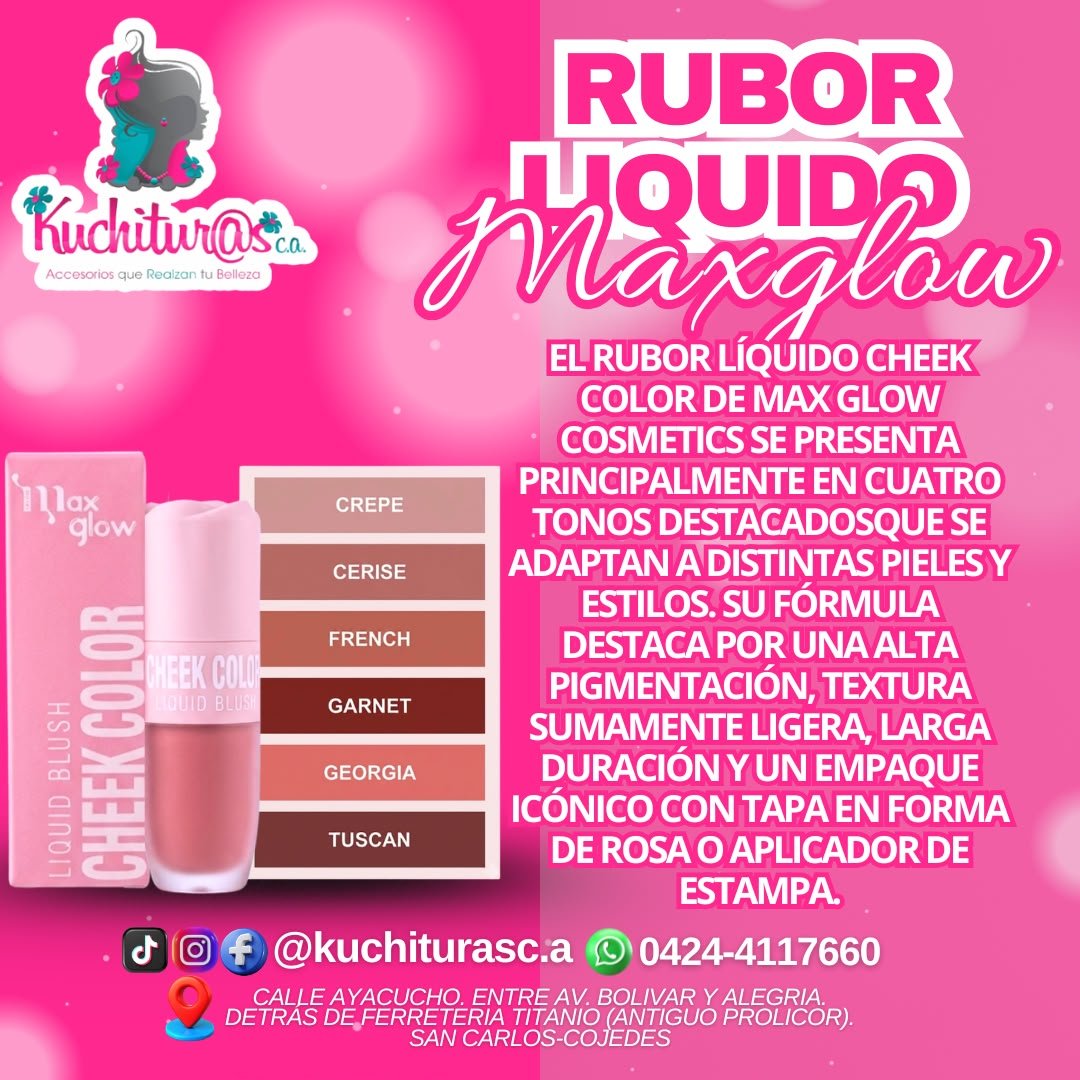 Rubor Liquido Maxglow