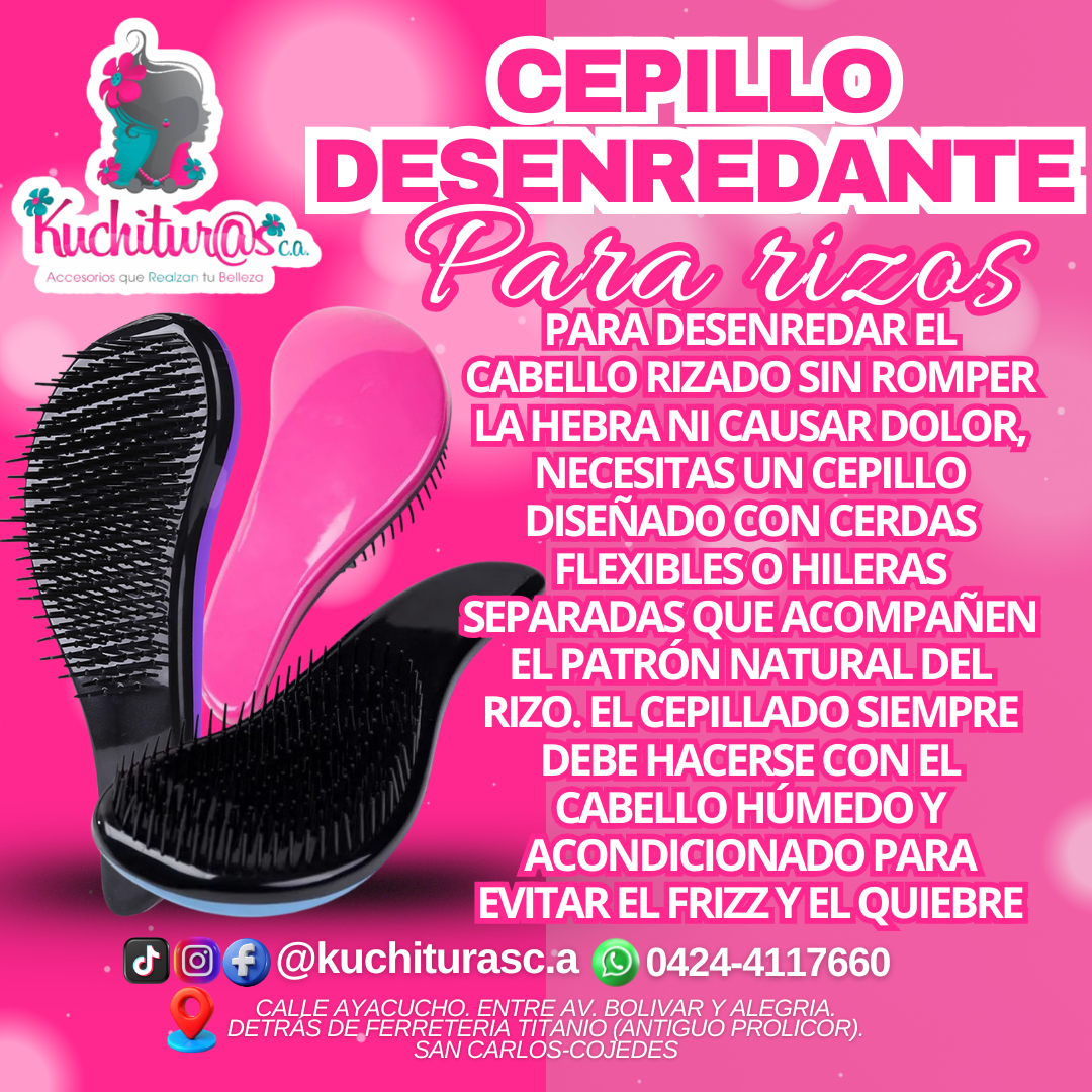 Cepillo desenredante