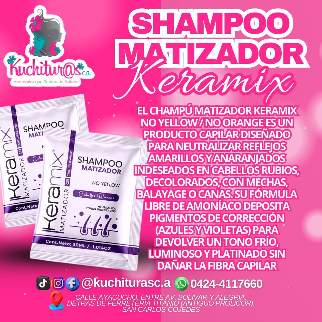 Shampoo Matizador Keramix
